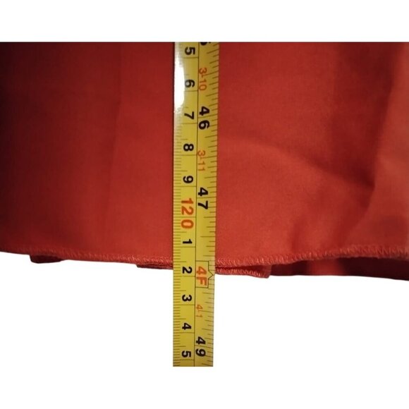 Women's Long Sleeve Ruched Hem Maxi Dress in Rust by Alishebuy. NWT - Picture 9 of 9